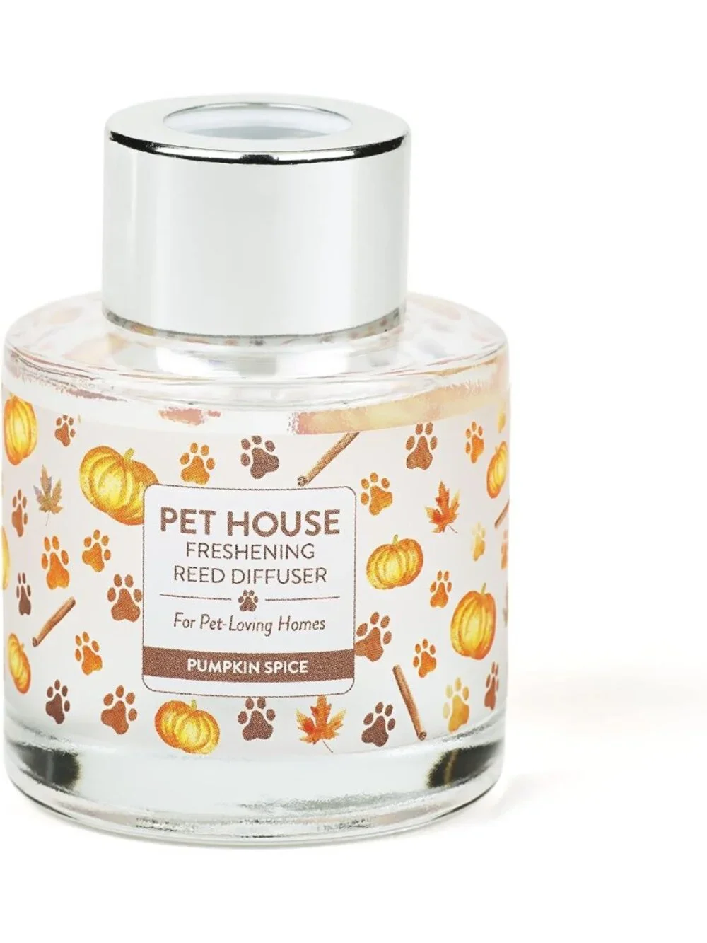 Cozy Pumpkin Spice Reed Diffuser Set for Home Fragrance & Pet-Friendly Freshness